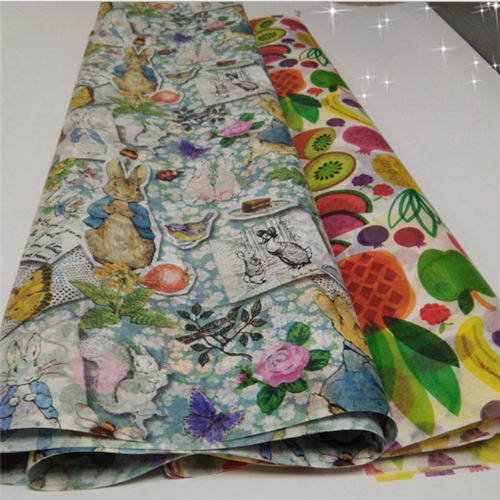 full color printing silk paper